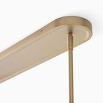 Load image into Gallery viewer, Elorina 6-Light Linear Chandelier - Modern Metal Light Fixture - Dining Room Lighting