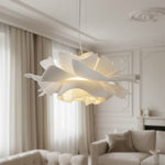 Afbeelding laden in galerijweergave, Blossenari Noordse Bloem Design Hanglamp – Sculpturale Bloemvormige Plafondlamp voor Woonkamer N34