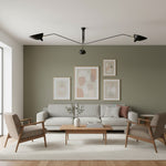 Afbeelding laden in galerijweergave, Arclume boog plafondlamp – sculpturaal ontwerp met verstelbare armen voor moderne ruimtes N43