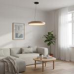 Bild in die Galerieansicht laden, Miravelle Minimalistische Pendelleuchte mit Naturstein-Schirm für Esszimmer
