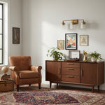 Carica immagine nel visualizzatore della Galleria, Lirra Lampada da Parete con 3 Luci Dimmerabile in Vetro e Metallo - Design Moderno per Bagno e Camera da Letto