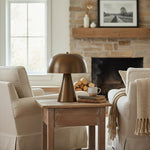 Load image into Gallery viewer, Lustrona Wembley Pleated Cordless Table Lamp Vintage-Inspired Accent Lighting for Living Room