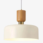 Afbeelding laden in galerijweergave, Orbulis Natuurlijke Houtnerf Cirkelvormige Hanglamp – Moderne Minimalistische Lamp voor Eilanden en Entrees