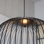 Carica l'immagine nella visualizzazione Galleria, Lampada a sospensione Radiloop Metal Lantern - Design minimalista ispirato per sala da pranzo N48