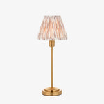 Afbeelding laden in galerijweergave, Bronzuno Geweven Stoffen Tafellamp - Messing of Brons Afwerking Modern-Bohemien Bedlampje & Verlichting voor Woonruimte