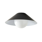 Load image into Gallery viewer, Brivana Sculpted Glass Flush Mount Light for Bedroom & Living Room