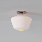 Load image into Gallery viewer, Merin Geometric Glass Modern Flush Mount for Hallway & Bedroom