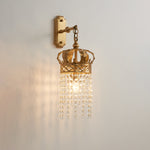 Charger l'image dans la visionneuse de la galerie, Lampe murale couronne en laiton Timon