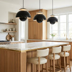 Afbeelding laden in galerijweergave, Orin Moderne Noordse Metalen Bloem Hanglamp - Decoratieve Hanglamp voor Slaapkamer en Keuken