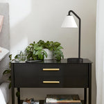 Load image into Gallery viewer, Conica Sculptural Cone Table Lamp - Modern Glass Lighting for Bedroom or Desk