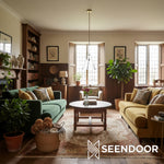 Load image into Gallery viewer, Glavira Recycled Glass Pendant – Modern Lighting for Dining Room