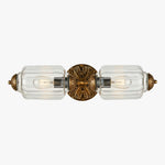 Bild in die Galerieansicht laden, Eloise Messing Wandleuchte – Elegante Milchglas Vintage Beleuchtung
