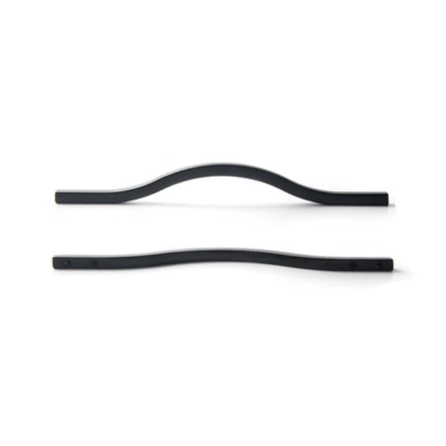 Curved Cabinet Handles – Minimalist Black Gold Cabinet Door Handle Set