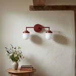 Load image into Gallery viewer, Opalume Globe Shade Modern Vanity Light for Bathroom & Dressing Room