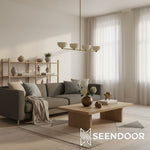 Load image into Gallery viewer, Metio Multi-Shade Contemporary Metal Chandelier for Living Room