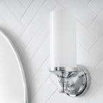 Load image into Gallery viewer, Kalvora Curved Arm Design Modern Wall Sconce for Bedroom & Living Room