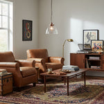 Afbeelding laden in galerijweergave, Novera Art Deco koepel verstelbare hoogte glazen kap hanglamp - Woonkamer