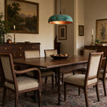 Load image into Gallery viewer, Aerugix Vintage Hammered Copper Dome Pendant Light - Natural Metallic Finish for Dining Room