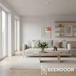 Afbeelding laden in galerijweergave, Clinco Moderne Dubbele Geleide Glas Hanglamp voor Woonkamer