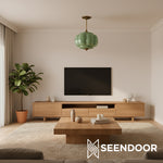 Load image into Gallery viewer, Eloise Vintage Glass Chandelier - Milk Glass Home Accent