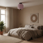 Load image into Gallery viewer, Vintage Eloise Milk Glass Flush Mount Ceiling Light - Vintage Charm Soft Glow