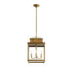Load image into Gallery viewer, Yolvira Modern Outdoor Lantern Pendant - Metal Hanging Light for Exteriors