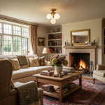 Load image into Gallery viewer, Glorica Glass Flush Mount Light - Globe Ceiling Fixture Modern