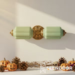 Load image into Gallery viewer, Eloise Brass Wall Sconce – Elegant Milk Glass Vintage Lighting