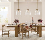 Load image into Gallery viewer, Auria Metal Brass Pendant Lighting - Vintage Finish with Glass Shade