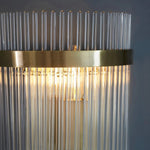 Carica l'immagine nella visualizzazione Galleria, Applique Minimalista RibGlow con Bacchette di Vetro - Elegante Lampada da Parete per Casa