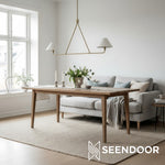 Load image into Gallery viewer, Diora Linear Metal Modern Pendant Light for Kitchen & Dining Room