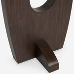 Załaduj obraz do przeglądarki galerii, Cordove lampa podłogowa Arc – nowoczesne organiczne drewno lite i tkanina do salonów