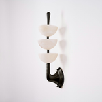 Load image into Gallery viewer, Triple Alabaster Wall Lamp
