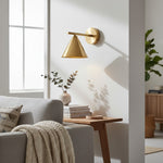 Afbeelding laden in galerijweergave, Oricone Moderne Verstelbare Arm Wandlamp – Minimalistisch Metalen Ontwerp voor Interieurs van Thuis