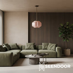 Load image into Gallery viewer, Eloise Vintage Glass Chandelier - Milk Glass Home Accent