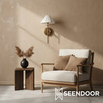 Load image into Gallery viewer, Nordlys Scalloped Pleated Shade Wall Sconce – Modern Linen Accent Light