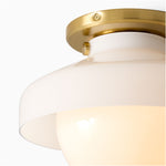 Load image into Gallery viewer, Hanton Minimalist Flush Mount Ceiling Light for Living Room & Hallway