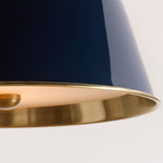 Afbeelding laden in galerijweergave, Lirra metalen koepellamp – industriële silhouetlamp voor keukens