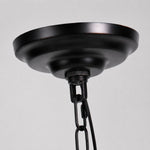 Cargar imagen en el visor de la Galería, Four-Light Stained Glass Chandelier