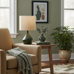 Afbeelding laden in galerijweergave, Lumo Moderne Asymmetrische Tafellamp - Artistiek Keramisch Lichaam Sfeerverlichting voor Eigentijds Huis en Kantoor