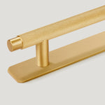 Load image into Gallery viewer, Lacquered Brass T-Bar Pull Handles–Gold Bathroom & Kitchen Handles