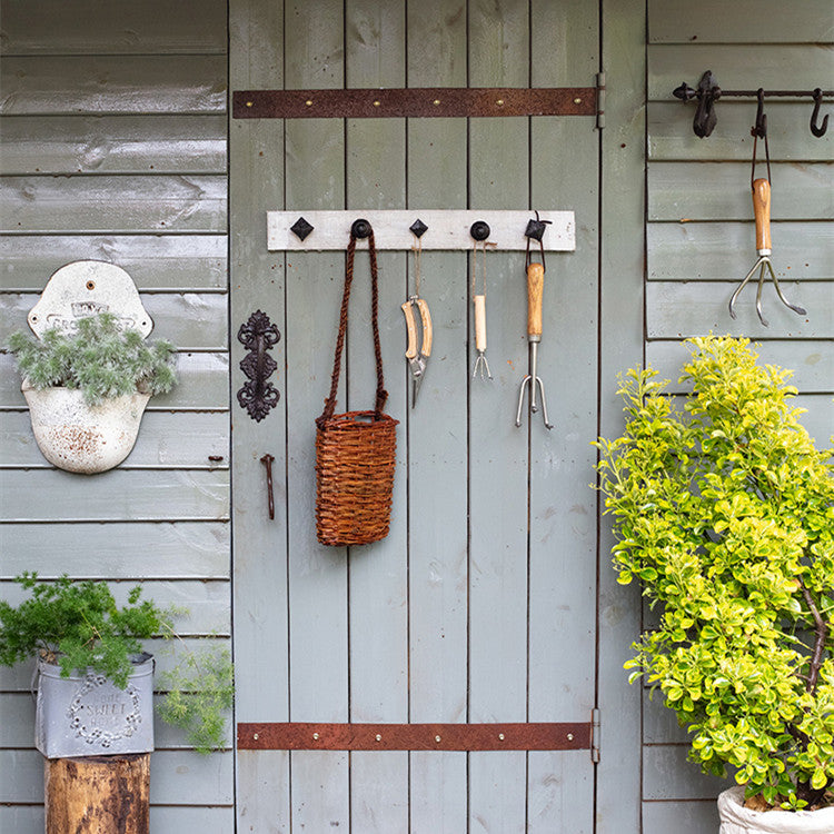 European Garden Door Handle – Retro Cast Iron Craft Door Pull Handle