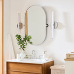 Load image into Gallery viewer, Voro Modern LED Wall Sconce - Metal Bathroom & Hallway Lighting Fixture