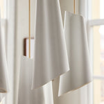 Load image into Gallery viewer, Orovia Ceramic Shade Chandelier – Iron Pendant Adjustable Height Design