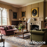 Load image into Gallery viewer, Diora Linear Base Modern Table Lamp for Living Room & Bedroom