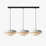 Load image into Gallery viewer, Malero Triple Layer Macarons Pendant Light - Modern Disc Form Lighting for Dining Room or Lounge N52