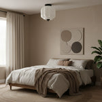 Load image into Gallery viewer, Vintage Eloise Milk Glass Flush Mount Ceiling Light - Vintage Charm Soft Glow