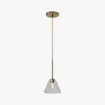 Afbeelding laden in galerijweergave, Breccan Moderne glazen kegel hanglamp
