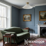 Load image into Gallery viewer, Aurenza Contemporary Flush Mount – Elegant Metal Light for Living Room