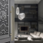 Afbeelding laden in galerijweergave, New Antique Copper Aluminum Alloy Cabinet Pulls 19-3/4"CC With Art Deco-Seendoor